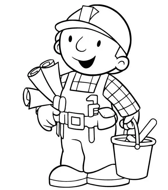 Tranh Tô Màu Nghề Nghiệp - Khám Phá Các Công Việc Hằng Ngày 44