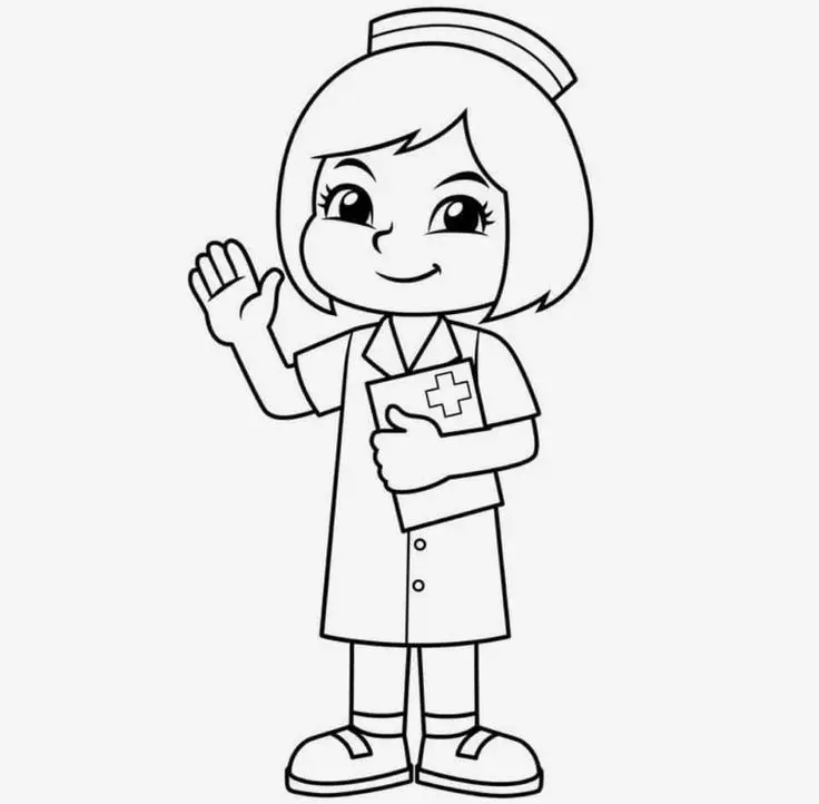 Tranh Tô Màu Nghề Nghiệp - Khám Phá Các Công Việc Hằng Ngày 51