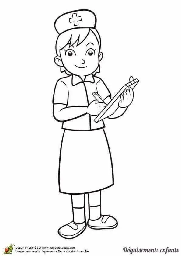 Tranh Tô Màu Nghề Nghiệp - Khám Phá Các Công Việc Hằng Ngày 52