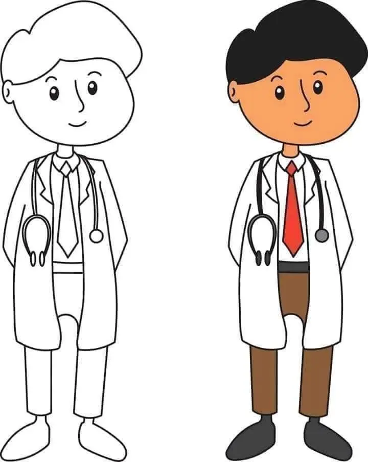 Tranh Tô Màu Nghề Nghiệp - Khám Phá Các Công Việc Hằng Ngày 65