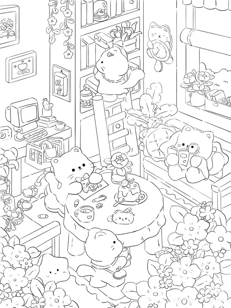 Nghệ Thuật Tô Màu Đầy Sáng Tạo 20