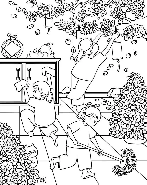 Nghệ Thuật Tô Màu Đầy Sáng Tạo 39