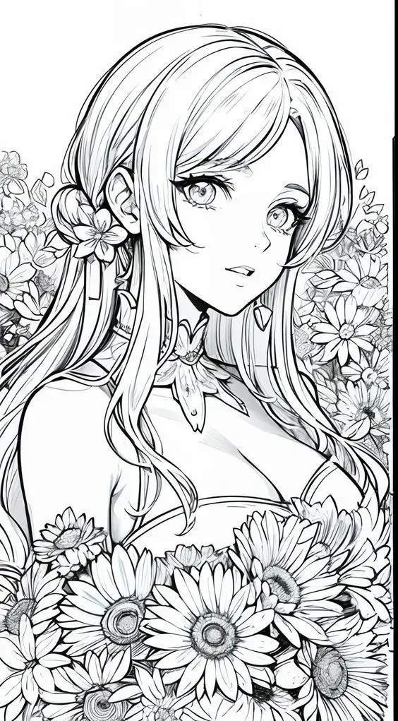 Tranh tô màu ngựa Pony dễ thương cho bé 68