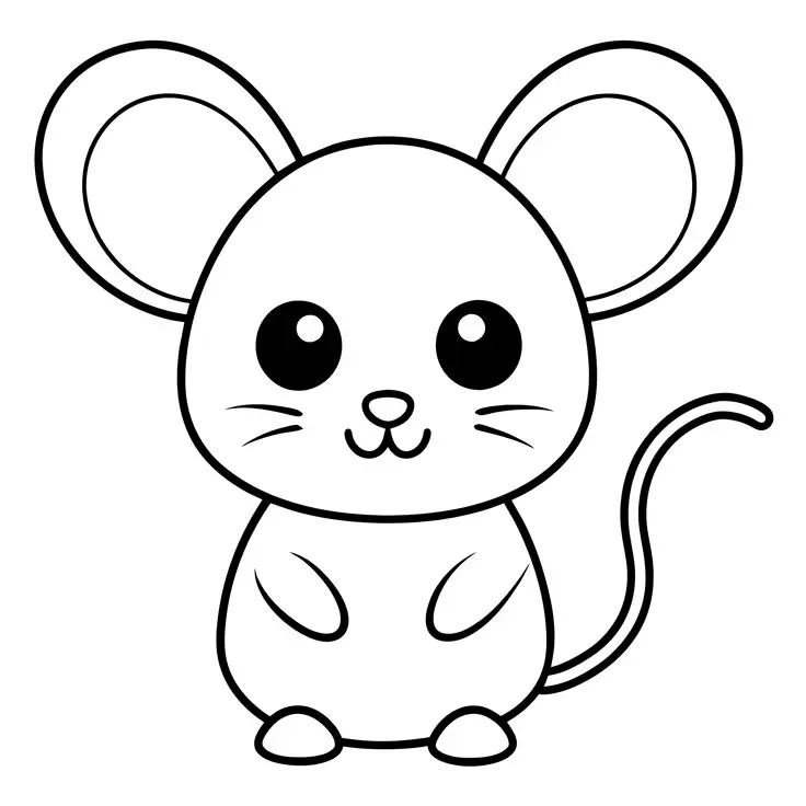 Tranh Tô Màu Động Vật Đáng Yêu 25