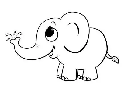 Tranh Tô Màu Động Vật Đáng Yêu 35