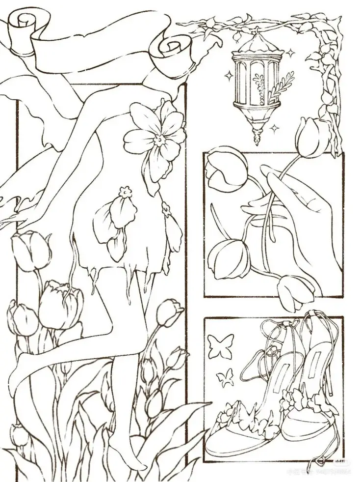 Tranh Tô Màu Phong Cảnh - Khám Phá Thiên Nhiên Qua Hình Ảnh 24