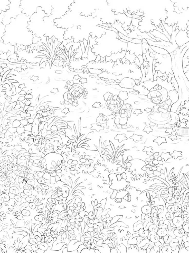 Tranh Tô Màu Phong Cảnh Giúp Giải Trí Cho Người Lớn 2