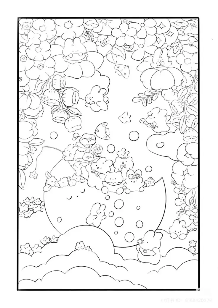 Tranh Tô Màu Phong Cảnh Giúp Giải Trí Cho Người Lớn 22