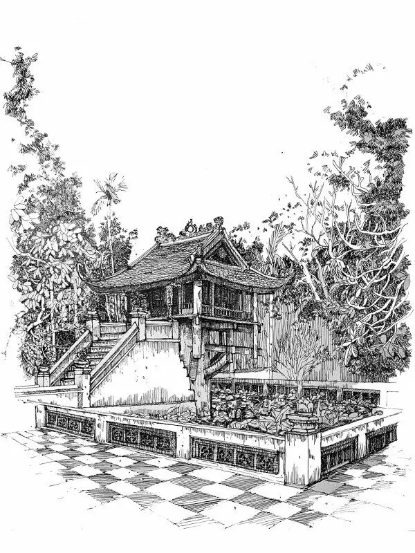 Tranh Tô Màu Phong Cảnh Giúp Giải Trí Cho Người Lớn 28