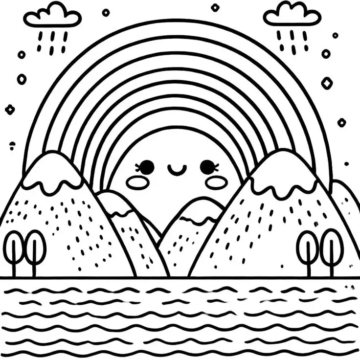 Tranh Tô Màu Phong Cảnh Giúp Giải Trí Cho Người Lớn 46