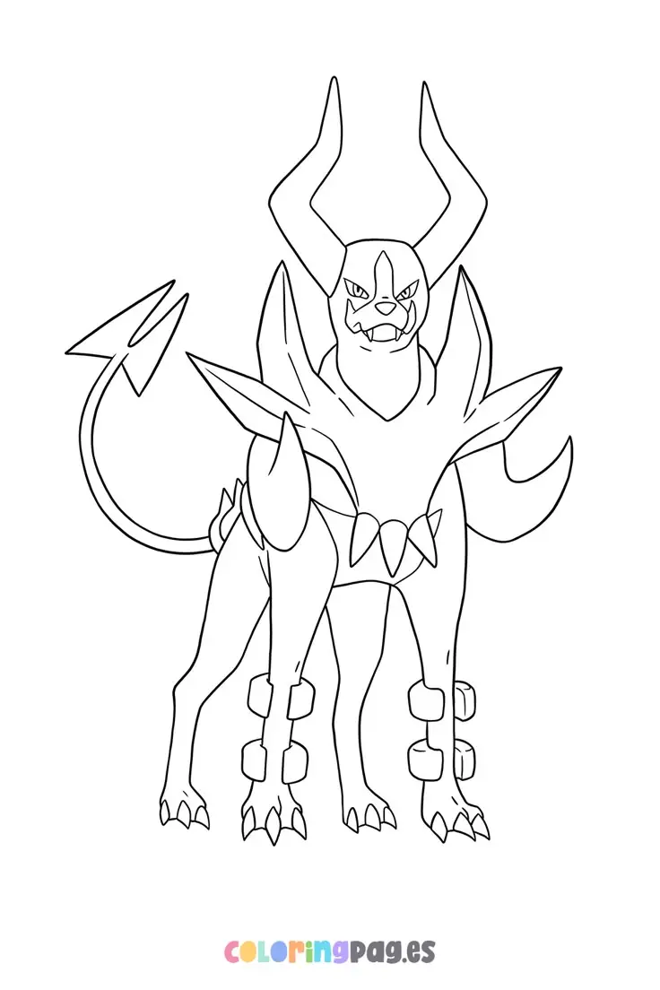 Tranh Tô Màu Pokémon Tiến Hóa Mega: 50 Hình Ảnh Hấp Dẫn 8