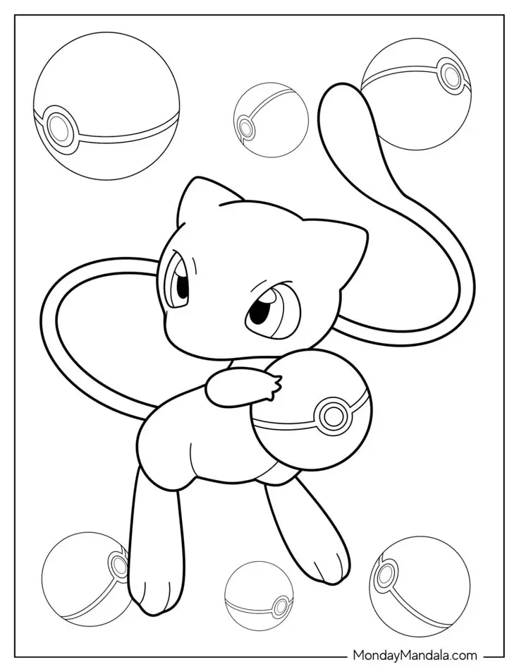 Tranh Tô Màu Pokémon Tiến Hóa Mega: 50 Hình Ảnh Hấp Dẫn 10