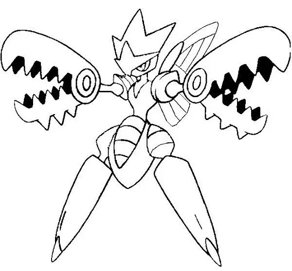 Tranh Tô Màu Pokémon Tiến Hóa Mega: 50 Hình Ảnh Hấp Dẫn 12