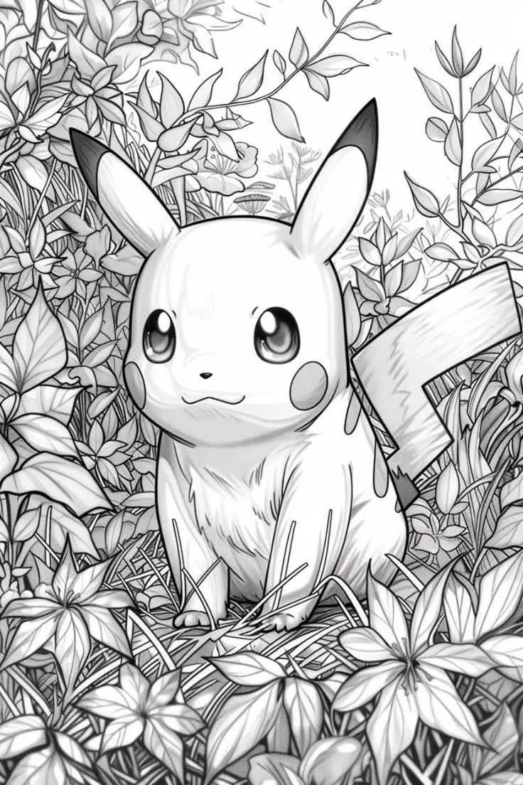 Tranh Tô Màu Pokémon Tiến Hóa Mega: 50 Hình Ảnh Hấp Dẫn 14