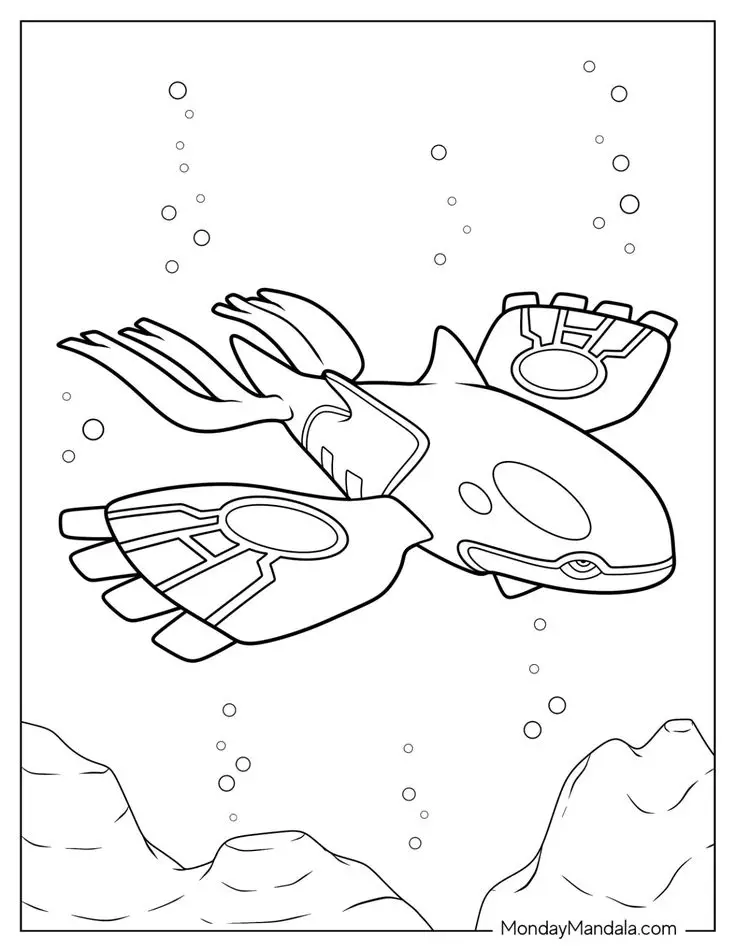 Tranh Tô Màu Pokémon Tiến Hóa Mega: 50 Hình Ảnh Hấp Dẫn 50