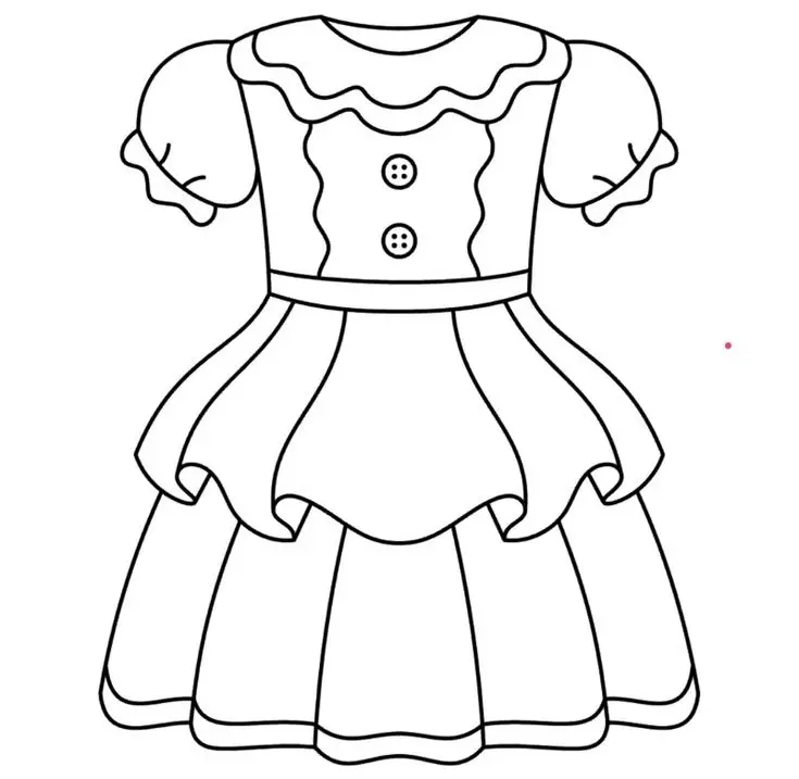 Tranh Tô Màu Quần Áo Bé Trai Bé Gái - Ý Tưởng Tô Màu Độc Đáo 19