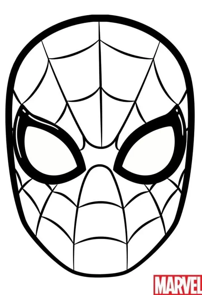 Tranh Tô Màu Spider Man Hành Động Hấp Dẫn 35