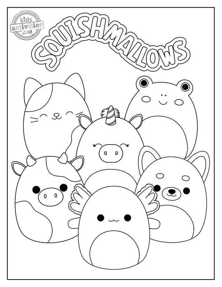 Tranh Tô Màu Sticker Cute: Sáng Tạo Điểm Nhấn Đáng Yêu 30