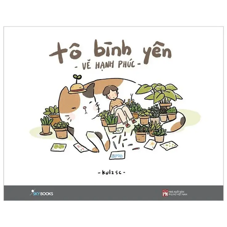 Tranh Tô Màu Tô Bình Yên Vẽ Hạnh Phúc - Gợi Ý Tô Màu 8