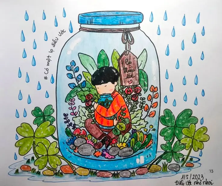 Tranh Tô Màu Tô Bình Yên Vẽ Hạnh Phúc - Gợi Ý Tô Màu 48