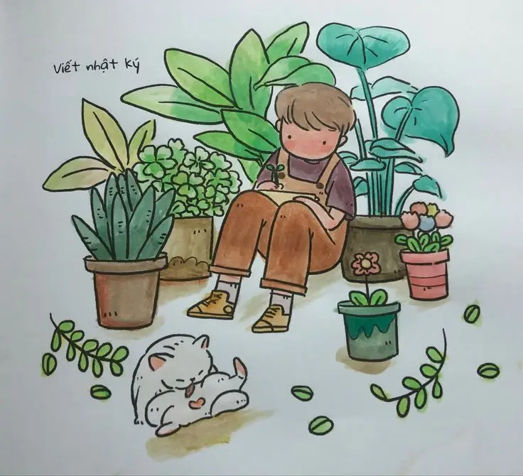 Tranh Tô Màu Tô Bình Yên Vẽ Hạnh Phúc - Gợi Ý Tô Màu 75