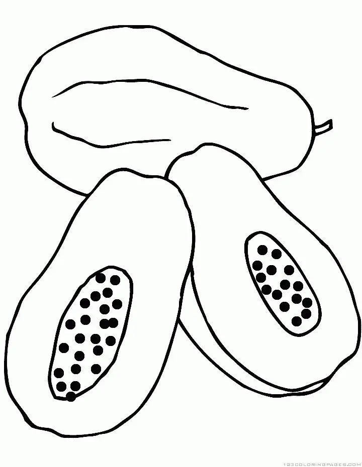 Tranh tô màu trái cây: Sáng tạo và bổ ích cho trẻ nhỏ 36