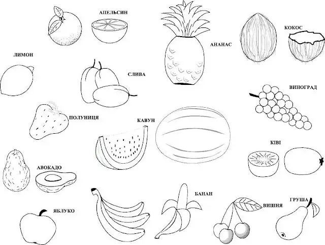 Tranh tô màu trái cây: Sáng tạo và bổ ích cho trẻ nhỏ 68