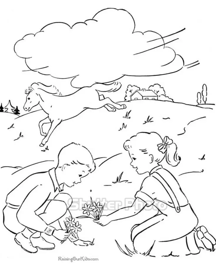 Tranh Tô Màu Trung Thu Lãng Mạn 30