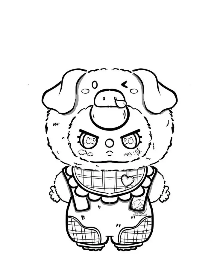 Tranh Tô Màu Trung Thu Lãng Mạn 49