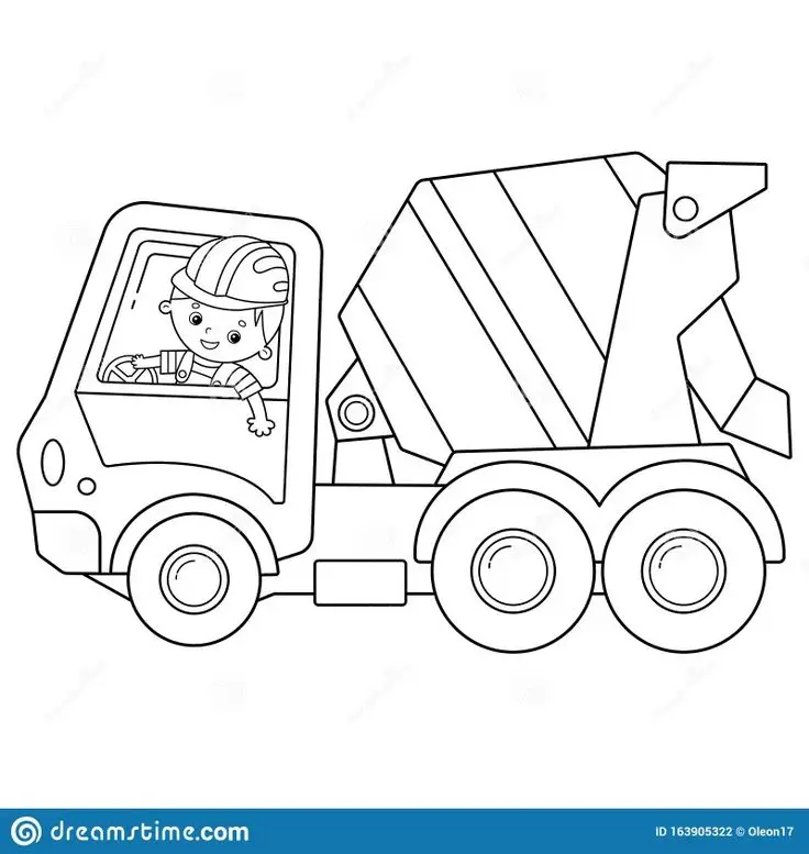 Tranh Tô Màu Xe Tăng Quái Vật - Hàng Ngàn Bức Ảnh Đẹp Để Bé Tô Màu 8