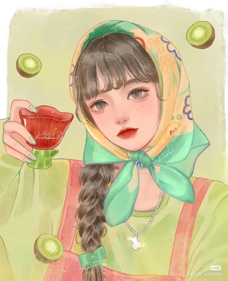 Tranh Vẽ Cô Gái Mặc Áo Dài: Sự Thanh Lịch Trong Từng Đường Nét 15