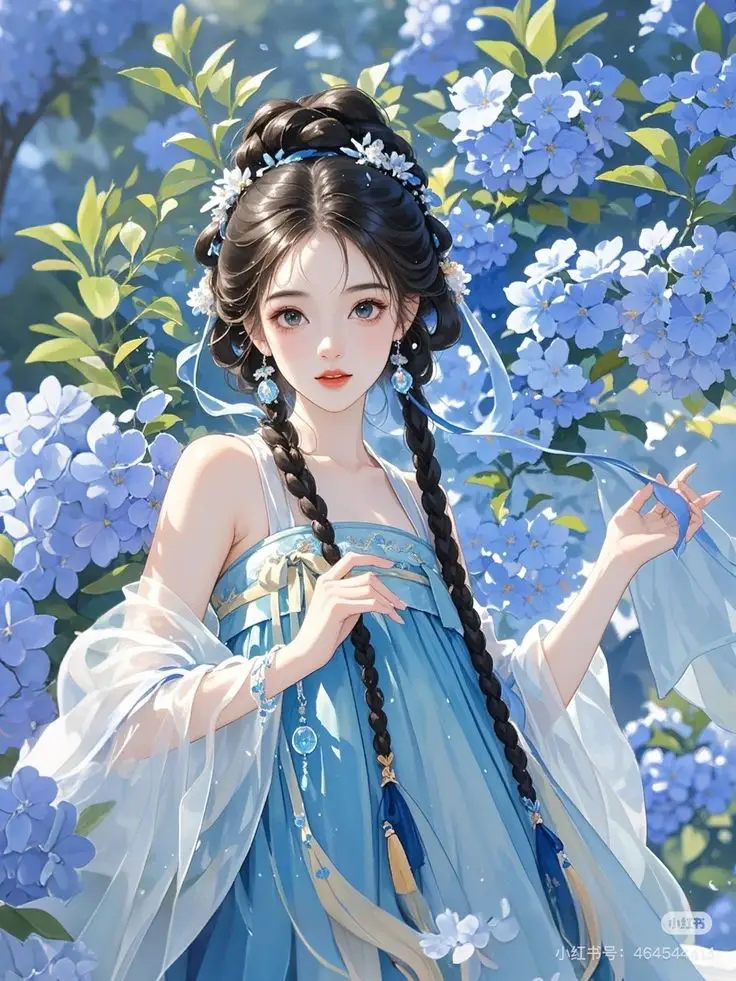 Tranh Vẽ Cô Gái Mặc Áo Dài: Sự Thanh Lịch Trong Từng Đường Nét 26