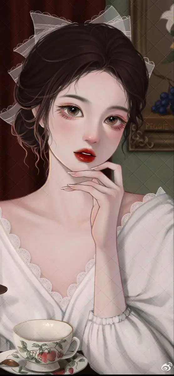 Tranh Vẽ Cô Gái Mặc Áo Dài: Sự Thanh Lịch Trong Từng Đường Nét 29