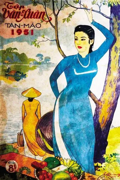 Tranh Vẽ Cô Gái Mặc Áo Dài: Sự Thanh Lịch Trong Từng Đường Nét 31