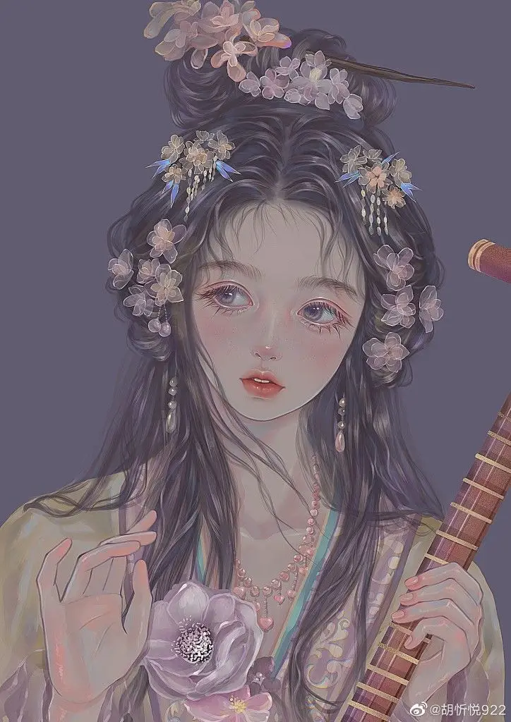 Tranh Vẽ Cô Gái Mặc Áo Dài: Sự Thanh Lịch Trong Từng Đường Nét 38