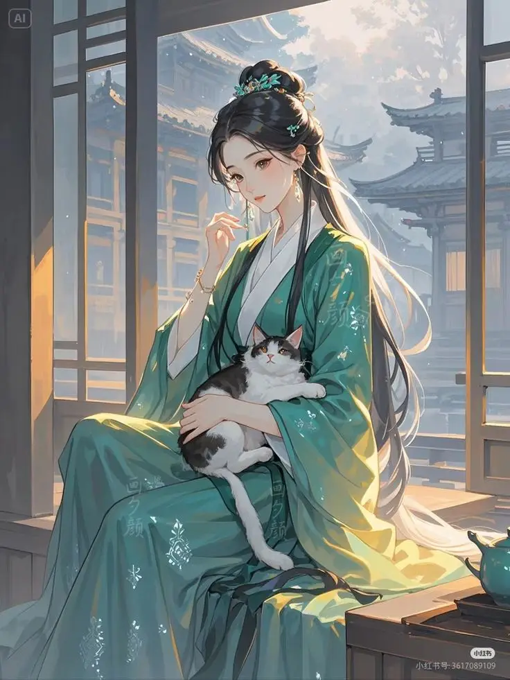 Tranh Vẽ Cô Gái Mặc Áo Dài: Sự Thanh Lịch Trong Từng Đường Nét 42