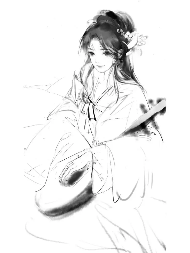 Tranh Vẽ Cô Gái Mặc Áo Dài: Sự Thanh Lịch Trong Từng Đường Nét 54