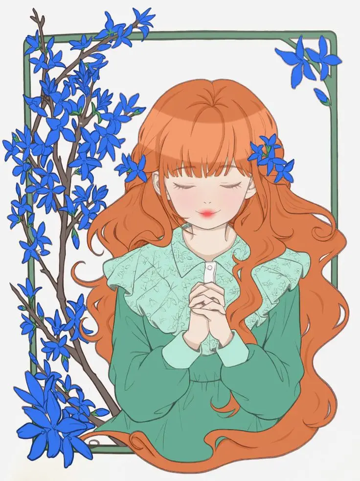 Tranh Vẽ Cô Gái Và Hoa: Sự Hòa Quyện Giữa Con Người Và Thiên Nhiên 10