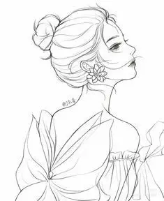 Tranh Vẽ Cô Gái Và Hoa: Sự Hòa Quyện Giữa Con Người Và Thiên Nhiên 31