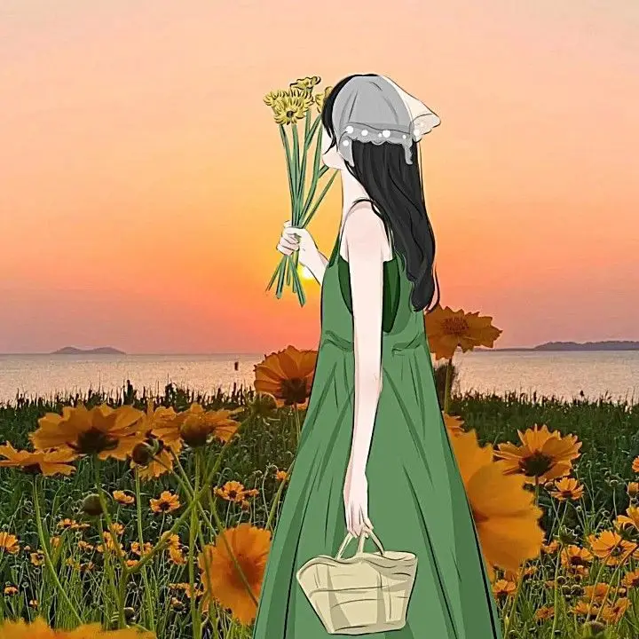 Tranh Vẽ Cô Gái Và Hoa: Sự Hòa Quyện Giữa Con Người Và Thiên Nhiên 38