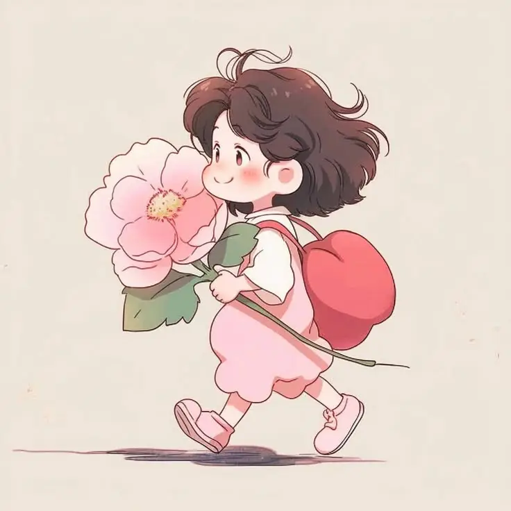 Tranh Vẽ Cô Gái Và Hoa: Sự Hòa Quyện Giữa Con Người Và Thiên Nhiên 43