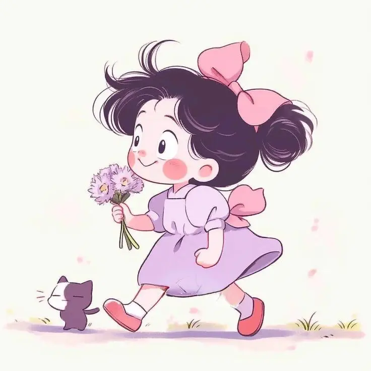 Tranh Vẽ Cô Gái Và Hoa: Sự Hòa Quyện Giữa Con Người Và Thiên Nhiên 49