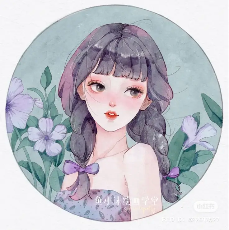 Tranh Vẽ Cô Gái Và Hoa: Sự Hòa Quyện Giữa Con Người Và Thiên Nhiên 52