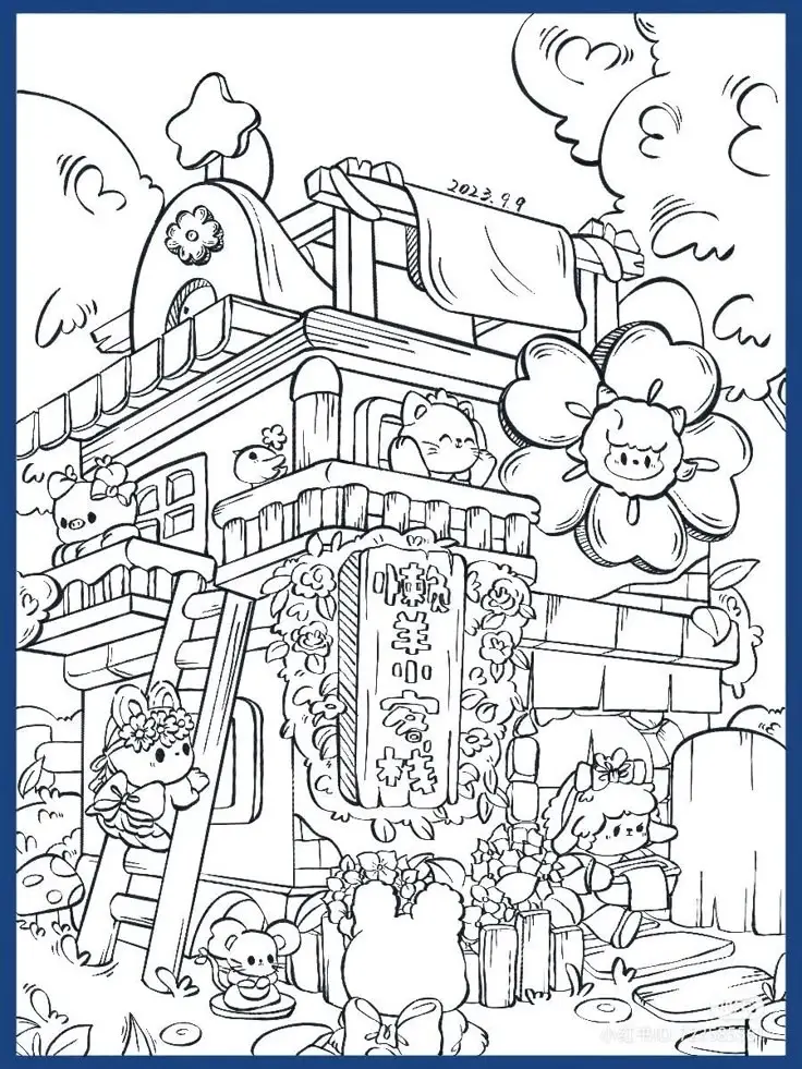 Tranh Vẽ Hồ Gươm Chưa Tô Màu: Hình Ảnh Để Bé Tự Do Thể Hiện Sáng Tạo 16