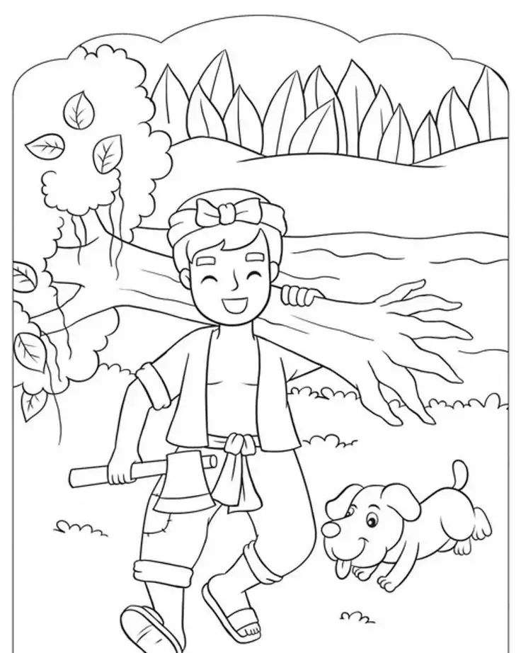 Tranh Vẽ Hồ Gươm Chưa Tô Màu: Hình Ảnh Để Bé Tự Do Thể Hiện Sáng Tạo 64