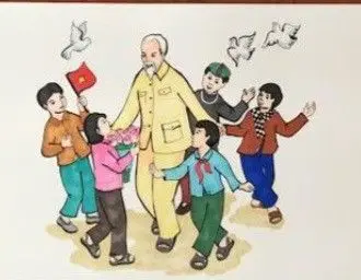 Vẽ Lăng Bác Hồ Chưa Tô Màu - Học Hỏi Lịch Sử Cho Trẻ 11