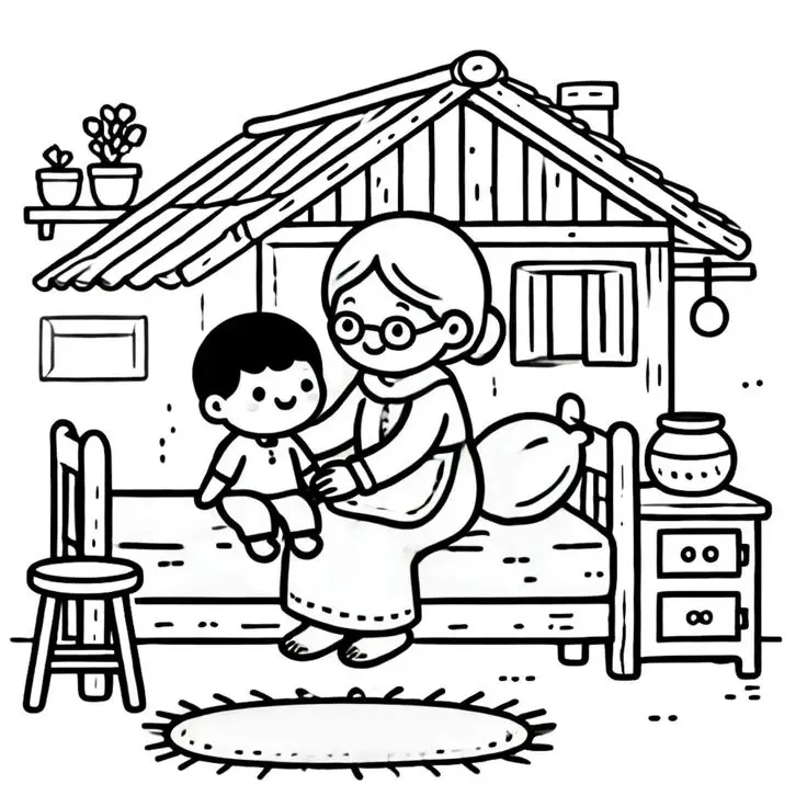 Vẽ Lăng Bác Hồ Chưa Tô Màu - Học Hỏi Lịch Sử Cho Trẻ 15