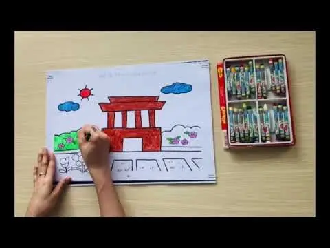 Vẽ Lăng Bác Hồ Chưa Tô Màu - Học Hỏi Lịch Sử Cho Trẻ 21