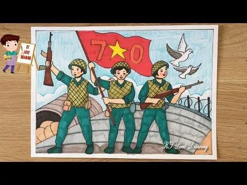 Vẽ Lăng Bác Hồ Chưa Tô Màu - Học Hỏi Lịch Sử Cho Trẻ 31