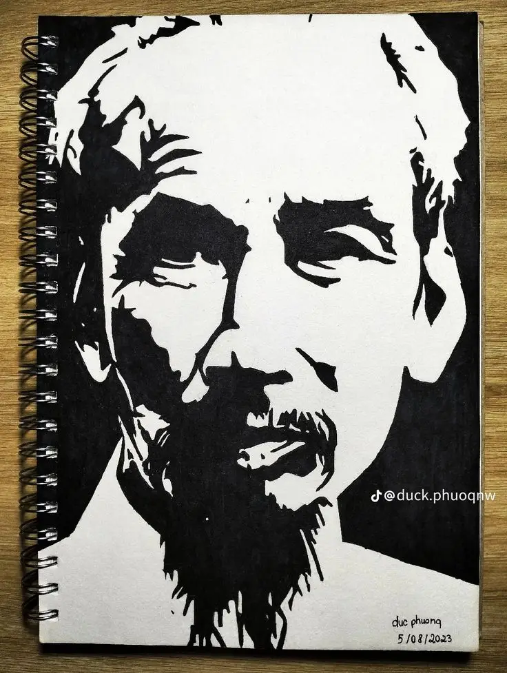 Vẽ Lăng Bác Hồ Chưa Tô Màu - Học Hỏi Lịch Sử Cho Trẻ 35